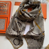 New Design Hermes Cashmere Silk Scarf Shawl 140x140cm 0726 Yellow 2022