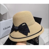 Perfect Fashion  Dior Straw Bucket Hat 042989 Beige 2022