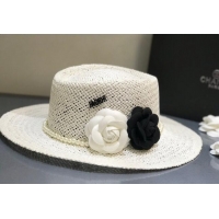 Most Popular Dior Straw Wide Brim Hat 040175 White 2022