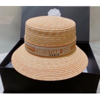 Luxury Cheap Dior Straw Hat DSH81703 Beige 2022