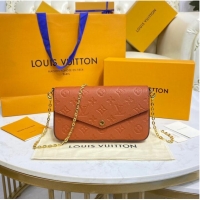 Famous Brand Louis Vuitton FELICIE POCHETTE M64064 Caramel