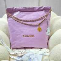 Pretty Style CHANEL 22 HANDBAG AS3262 Purple