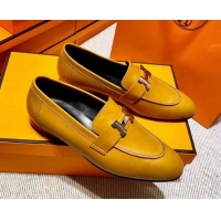 Unique Style Hermes Pairs Loafer in Calfskin Brown/Black 0611068