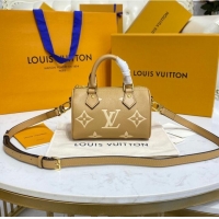 Reasonable Price Louis Vuitton NANO SPEEDY M81457 Arizona Beige