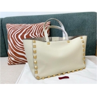 Good Product VALENTINO GARAVANI Loco Calf leather bag 0066 White