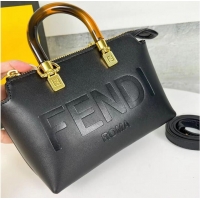 Promotional Fendi By The Way Mini Small leather Boston bag 8BS067A black