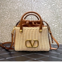 Unique Style VALENTINO tote Bag 7040 brown