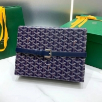 Top Quality Goyard 8 Watch Case 0823 Navy Blue 