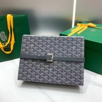 Top Grade Goyard 8 Watch Case 0823 Dark Grey