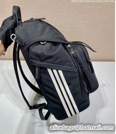 Trendy Design Prada Adidas for Prada Re-Nylon Backpack Bag 2VZ135 Black 2022