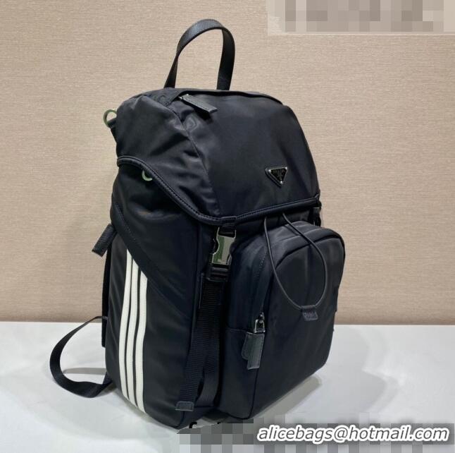 Trendy Design Prada Adidas for Prada Re-Nylon Backpack Bag 2VZ135 Black 2022