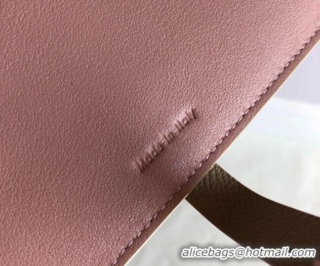 Affordable Price Celine Palm-Grained Leather Passport Wallet CE1825 Beige/Pink 2022