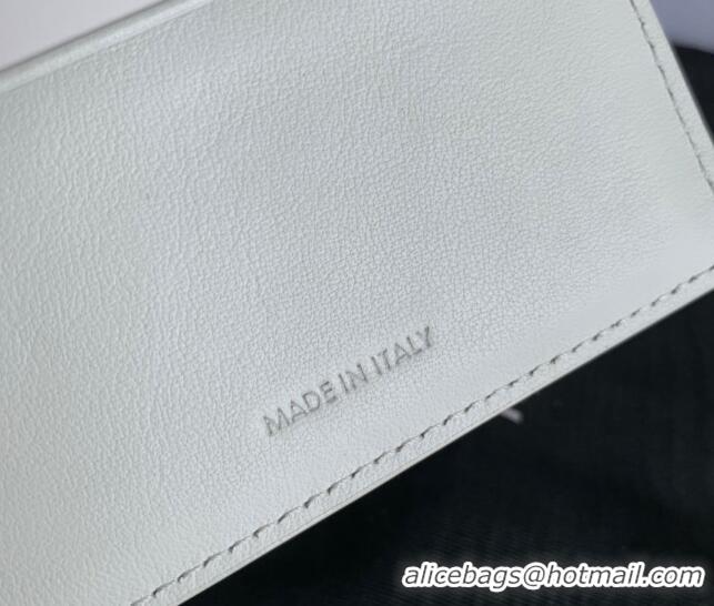 Cheapest Celine Small Trifold Wallet in Palm-Grained Calfskin 0146 White 2022