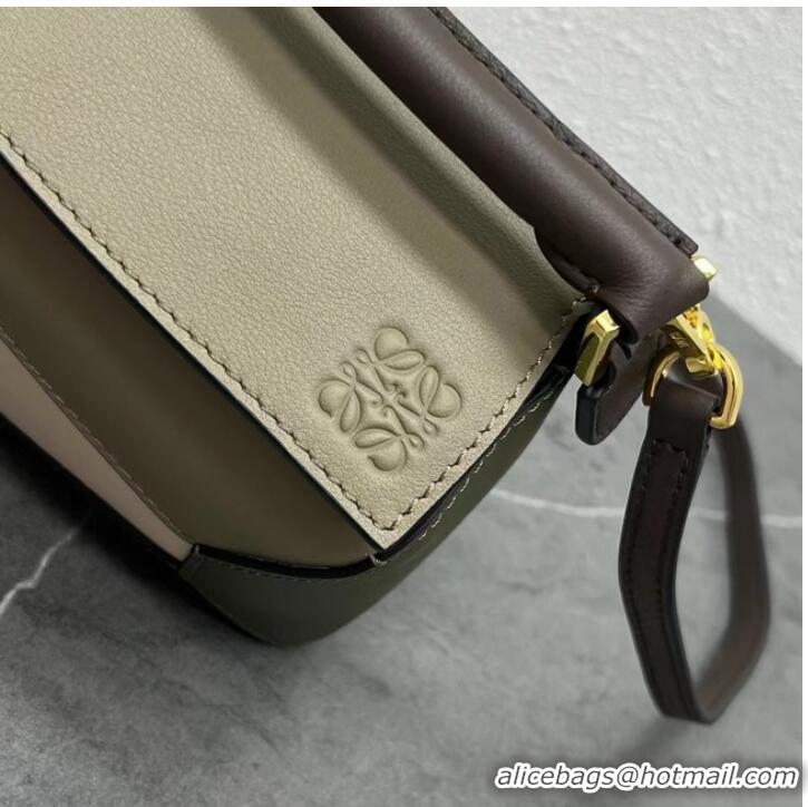 Good Taste Loewe mini Puzzle Bag Original Leather A6124 gray