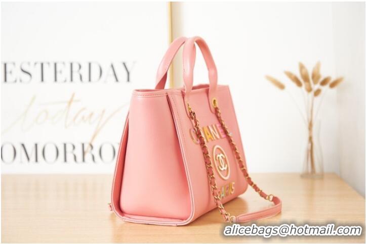 Top Grade Chanel SMALL SHOPPING BAG AS3257 Pink