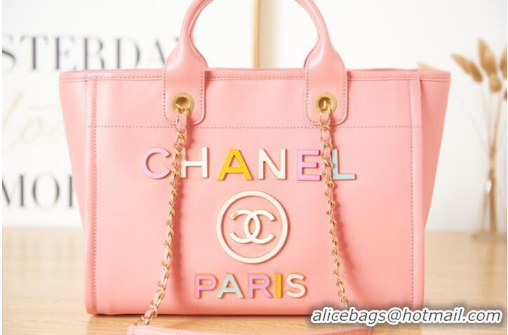 Top Grade Chanel SMALL SHOPPING BAG AS3257 Pink