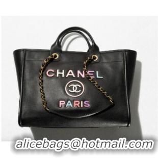 New Design Chanel LARGE SHOPPING BAG A66941 black