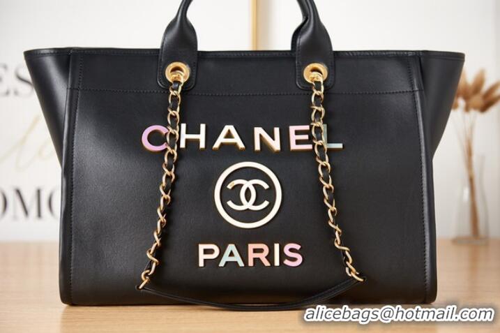 New Design Chanel LARGE SHOPPING BAG A66941 black