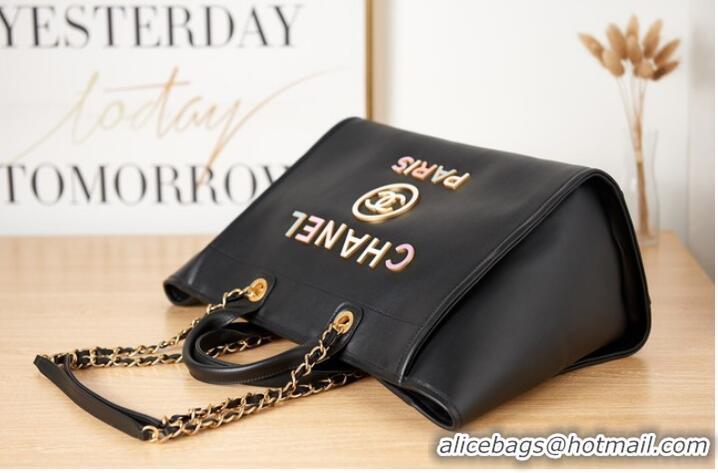 New Design Chanel LARGE SHOPPING BAG A66941 black