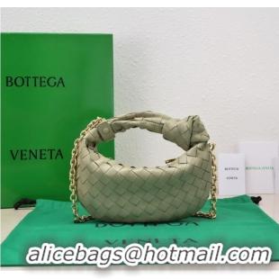 Best Classic Bottega Veneta Mini Jodie 709562 light green