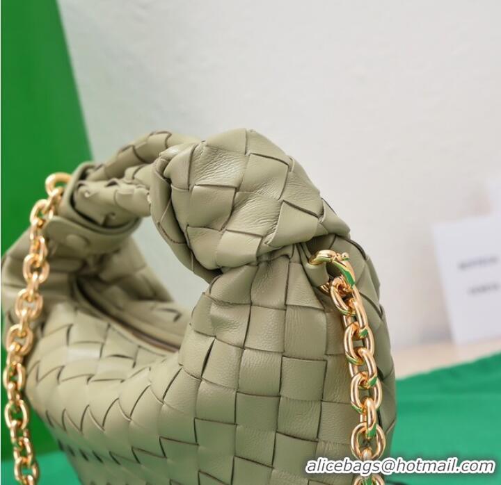 Best Classic Bottega Veneta Mini Jodie 709562 light green