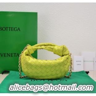 Pretty Style Bottega Veneta Mini Jodie 709562 Glittering green