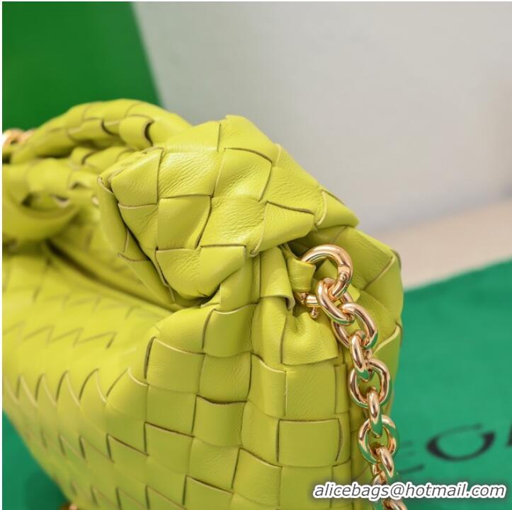 Pretty Style Bottega Veneta Mini Jodie 709562 Glittering green