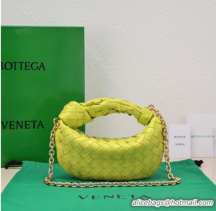 Pretty Style Bottega Veneta Mini Jodie 709562 Glittering green