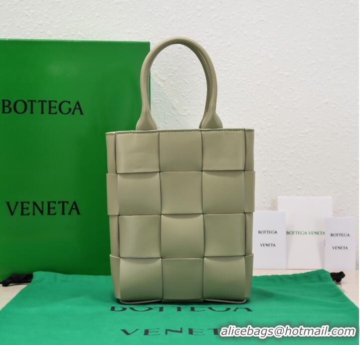 Buy New Bottega Veneta Mini Cassette Tote Bag 709341 Travertine