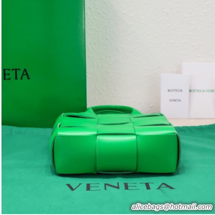 Top Quality Bottega Veneta Mini Cassette Tote Bag 709341 Green