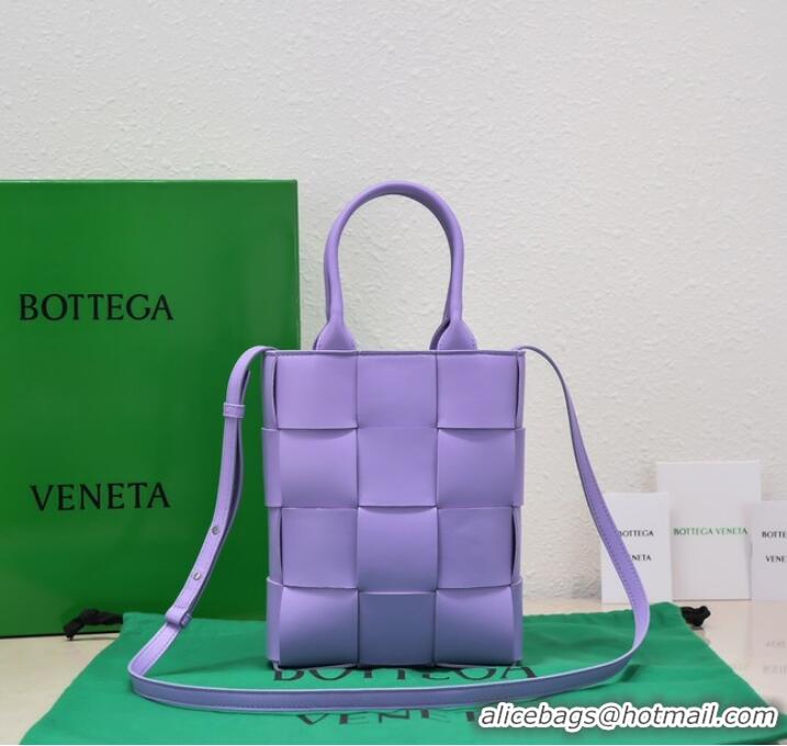 Cheapest Bottega Veneta Mini Cassette Tote Bag 709341 Wisteria