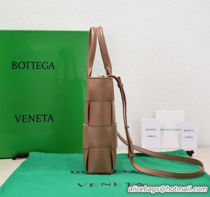 Low Price Bottega Veneta Mini Cassette Tote Bag 709341 brown