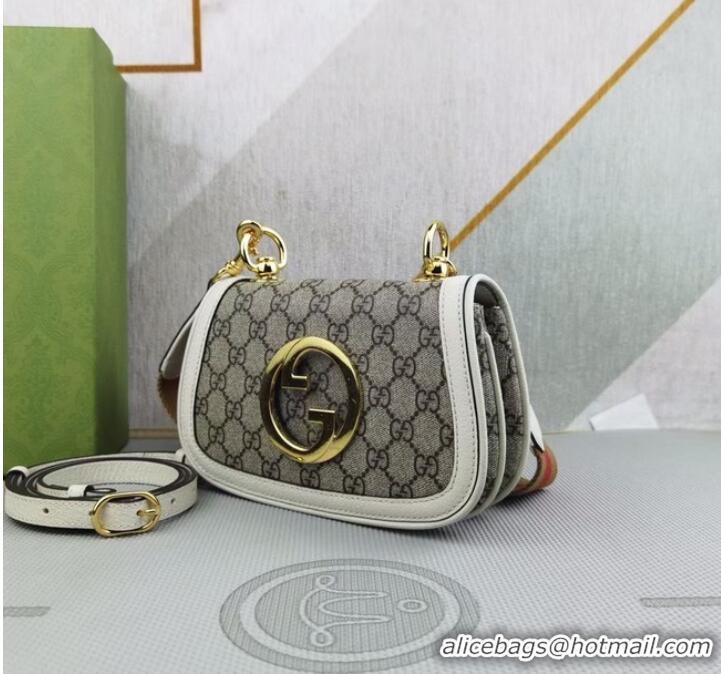 Grade Design Gucci GG Supreme canvas Blondie mini bag 698643 White