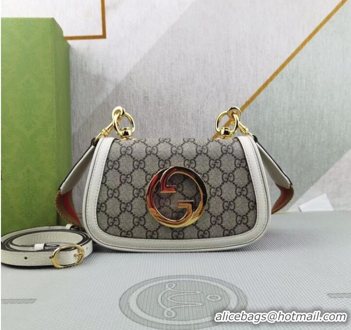 Grade Design Gucci GG Supreme canvas Blondie mini bag 698643 White