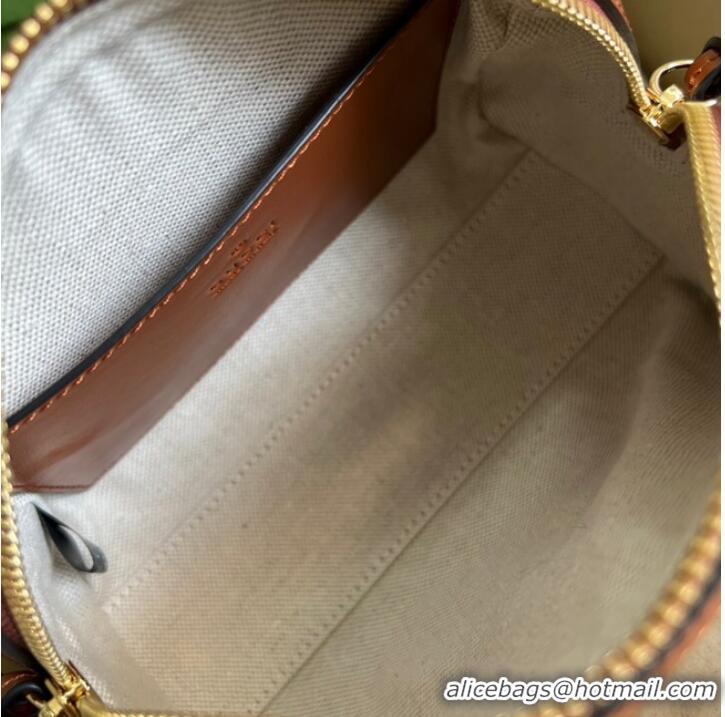 Buy Cheapest Gucci GG Matelasse leather top handle bag 702251 Light brown