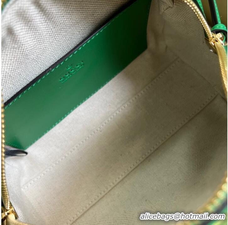 Classic Best Gucci GG Matelasse leather top handle bag 702251 Bright green