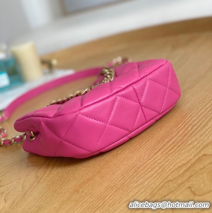 Good Product Chanel SMALL HOBO BAG AS3475 Fuchsia