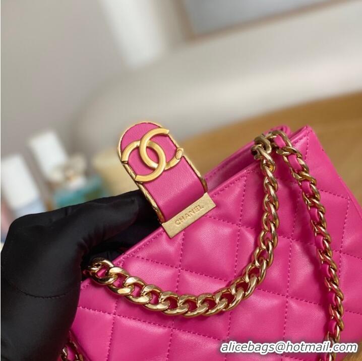 Good Product Chanel SMALL HOBO BAG AS3475 Fuchsia