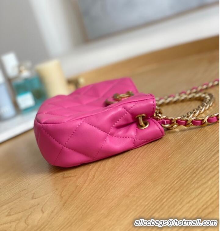 Good Product Chanel SMALL HOBO BAG AS3475 Fuchsia