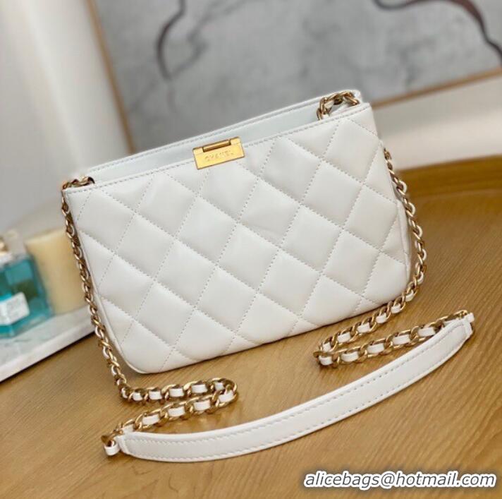 Best Product Chanel SMALL HOBO BAG AS3476 white