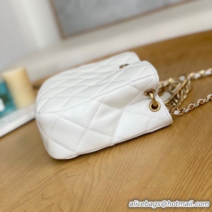 Best Product Chanel SMALL HOBO BAG AS3476 white