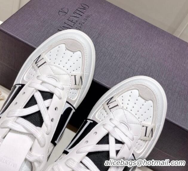 Low Cost Valentino VLTN Calfskin Low-top Sneakers White/Black 062560