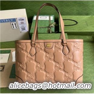 Grade Design Gucci GG Matelasse leather medium tote 631685 Beige