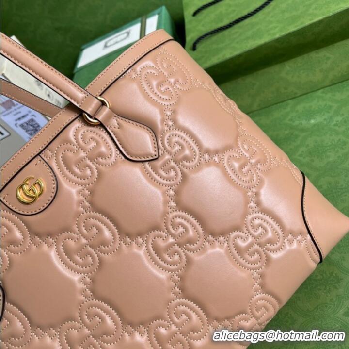 Grade Design Gucci GG Matelasse leather medium tote 631685 Beige