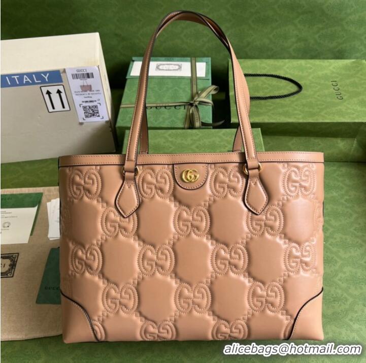 Grade Design Gucci GG Matelasse leather medium tote 631685 Beige