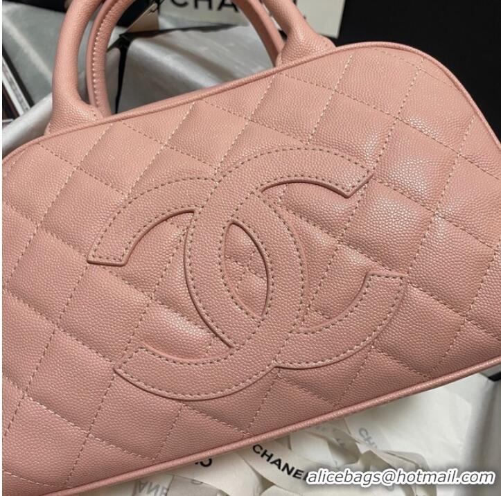 Affordable Price CHANEL Bowling Bag AS3034 pink