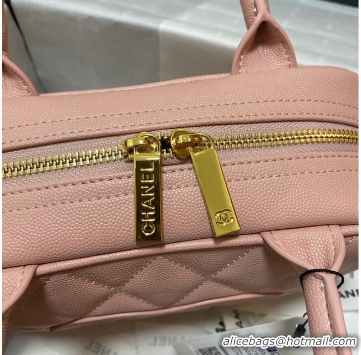 Affordable Price CHANEL Bowling Bag AS3034 pink