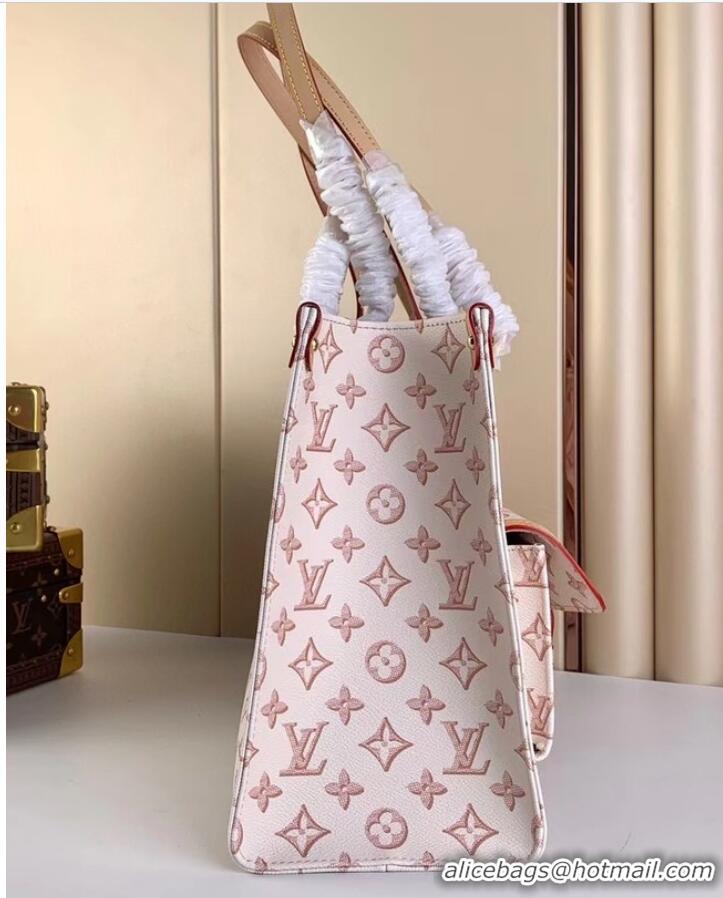 Good Product Louis Vuitton ONTHEGO MM M46154 White