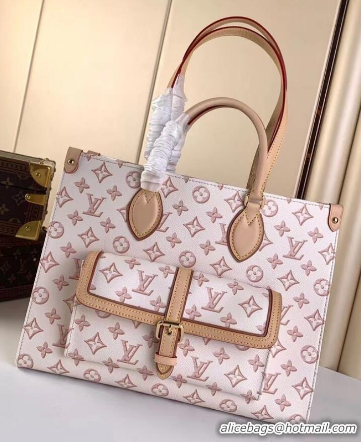 Good Product Louis Vuitton ONTHEGO MM M46154 White