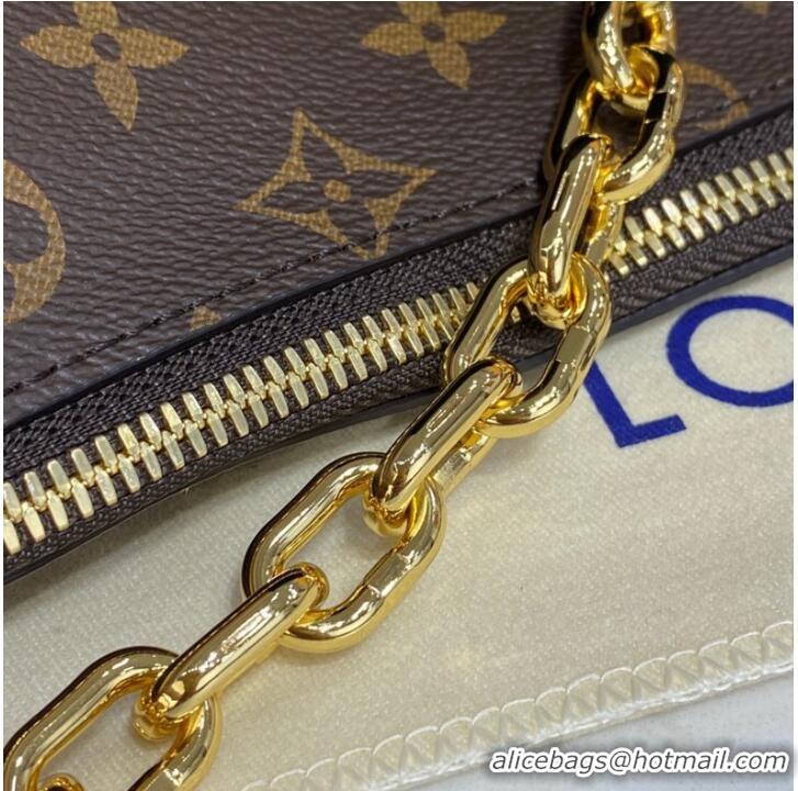 Pretty Style Louis Vuitton Monogram Canvas M46311 brown